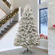 Vidaxl kunstkerstboom met 300 led groen en wit 300 cm pvc en metaal