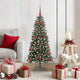 Vidaxl kunstkerstboom met 150 led groen 120 cm pvc en plastic en staal