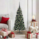 Vidaxl kunstkerstboom met 150 led groen 120 cm pvc en plastic en staal