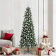 Vidaxl kunstkerstboom met 300 led groen 210 cm pvc en plastic en staal