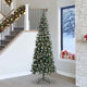 Vidaxl kunstkerstboom met 300 led groen 240 cm pvc en plastic en staal