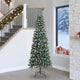 Vidaxl kunstkerstboom met 300 led groen 240 cm pvc en plastic en staal