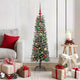 Vidaxl kunstkerstboom met 150 led groen 120 cm pvc en plastic en staal