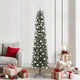 Vidaxl kunstkerstboom met 300 led groen 210 cm pvc en plastic en staal