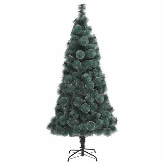 Vidaxl kunst kerstboom met verlichting met 300 led groen 180 cm pet