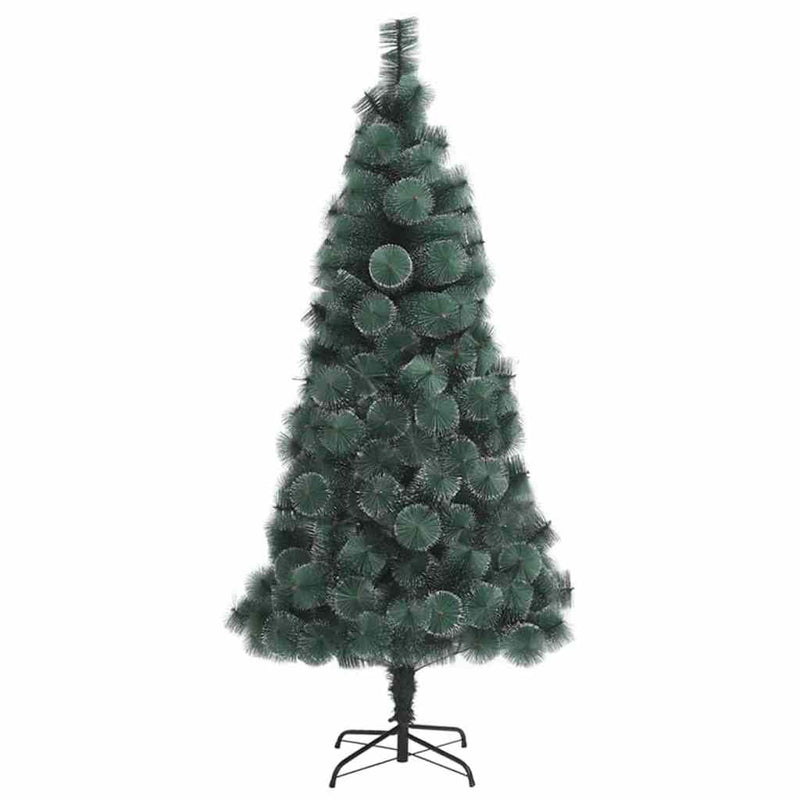 ギャラリービューアに画像をロードする, Vidaxl kunst kerstboom met verlichting met 300 led groen 180 cm pet
