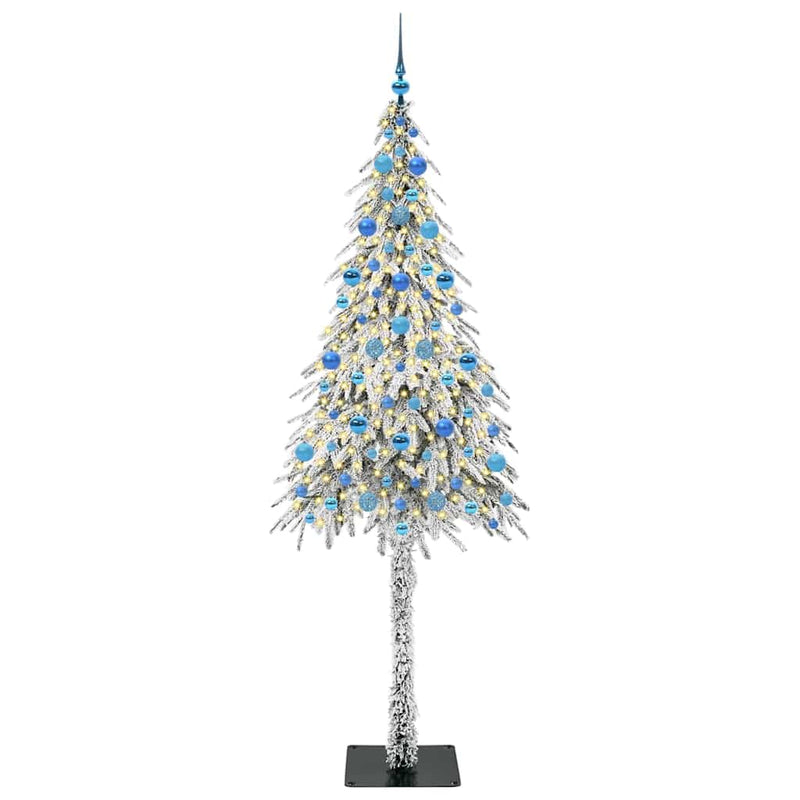ギャラリービューアに画像をロードする, Vidaxl kerstboom met 300 led met standaard wit 210 cm pe en staal
