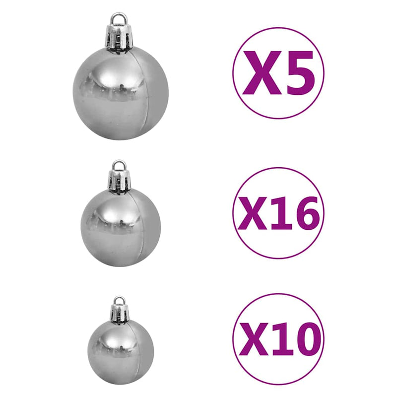 Afbeelding laden in galerijviewer, Vidaxl kunstkerstboom groen 180 cm pvc en staal en kunststof
