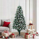 Vidaxl kunstkerstboom groen 180 cm pvc en staal en kunststof