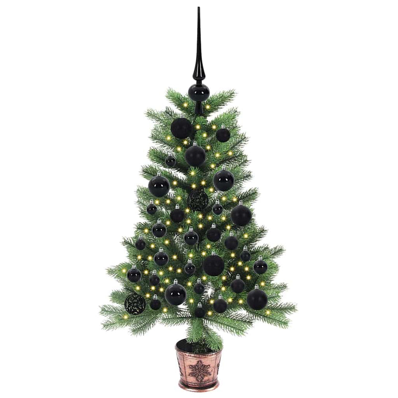 ギャラリービューアに画像をロードする, Vidaxl kerstboom met 150 led met standaard groen 90 cm pe
