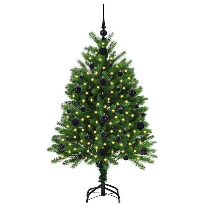 Afbeelding laden in galerijviewer, Vidaxl kerstboom met 150 led met standaard groen 120 cm pe
