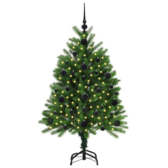 Vidaxl kerstboom met 150 led met standaard groen 120 cm pe