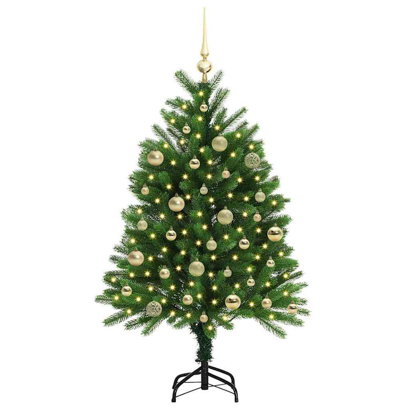 ギャラリービューアに画像をロードする, Vidaxl kerstboom met 150 led met standaard groen 120 cm pe
