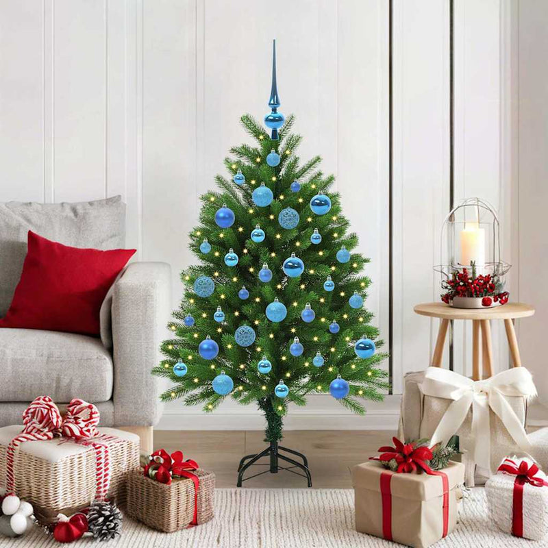ギャラリービューアに画像をロードする, Vidaxl kerstboom met 150 led met standaard groen 120 cm pe
