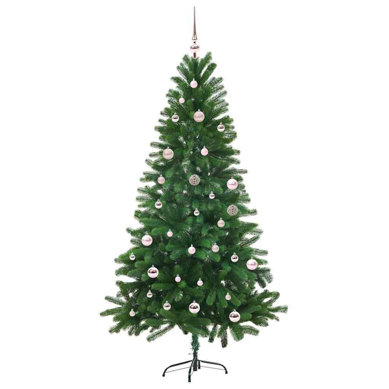 Chargez l'image dans la visionneuse de la galerie, Vidaxl kerstboom met 150 led met standaard groen 150 cm pe
