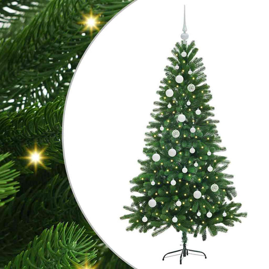 Vidaxl kerstboom met 150 led met standaard groen 150 cm pe