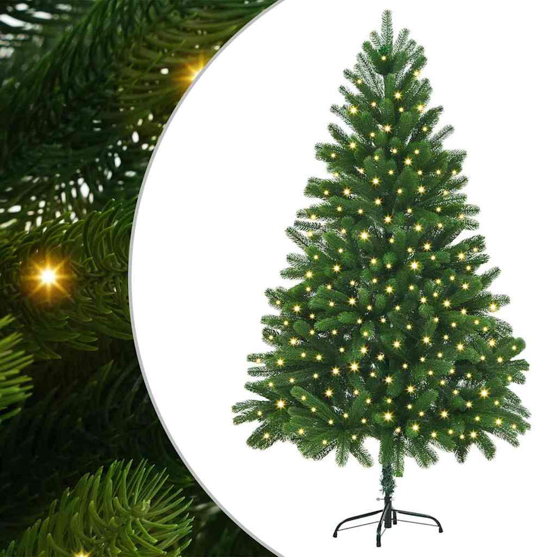 Afbeelding laden in galerijviewer, Vidaxl kerstboom met 300 led met standaard groen 180 cm pe
