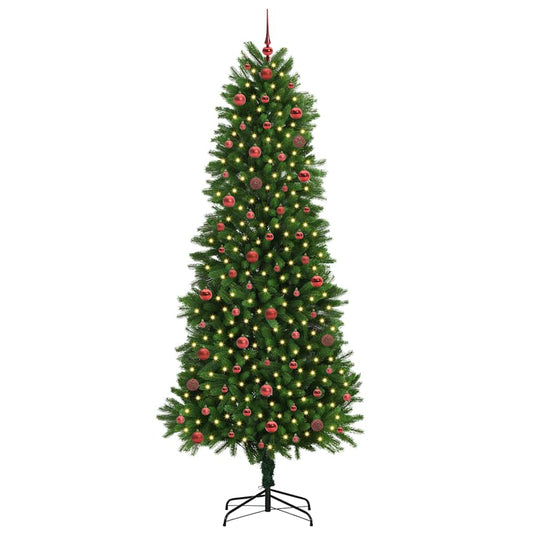 Vidaxl kerstboom met 300 led met standaard groen 240 cm pe
