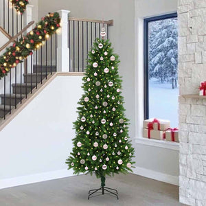 Vidaxl kerstboom met 300 led met standaard groen 240 cm pe