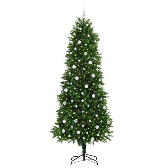 Vidaxl kerstboom met 300 led met standaard groen 240 cm pe