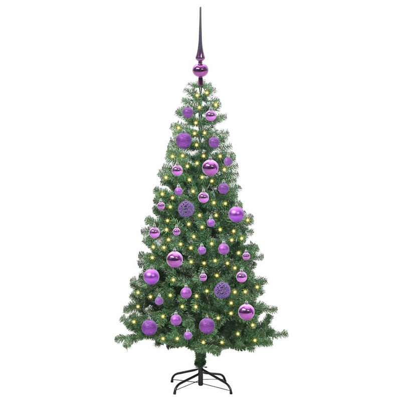 ギャラリービューアに画像をロードする, Vidaxl kerstboom met 150 led met standaard groen 120 cm pvc

