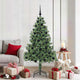Vidaxl kerstboom met 300 led met standaard groen 180 cm pvc