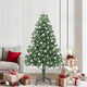 Vidaxl kerstboom met 300 led met standaard groen 210 cm pvc