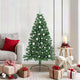 Vidaxl kunstmatig voorverlicht kerstboom met 150 led groen 150 cm pvc