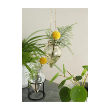 Ideas 4 seasons bloemenvaas breeze hangend ã˜6xh31cm zand