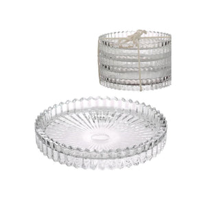 Ideas for seasons glazen schaaltjes kate ø10xh6,5cm helder set 4