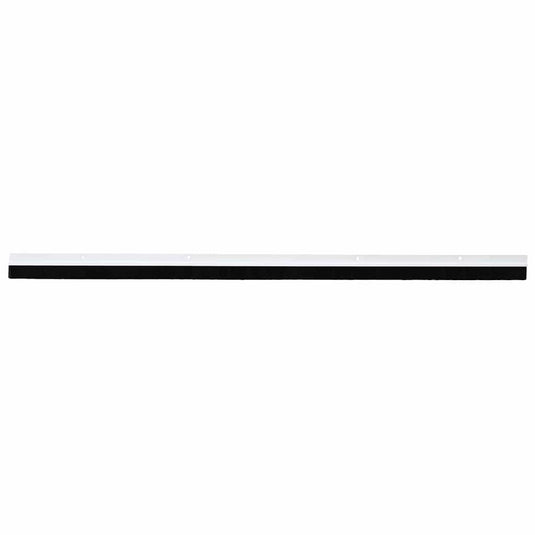 Vidaxl schroefbare deurborstelafsluitingen 6 pcs wit 100 cm