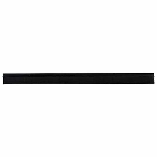 Vidaxl zelfklevende deurborstels 2 pcs zwart 100 cm aluminium legering
