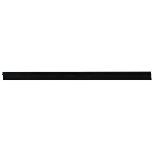 Vidaxl zelfklevende deurborstels 2 pcs zwart 100 cm aluminium legering