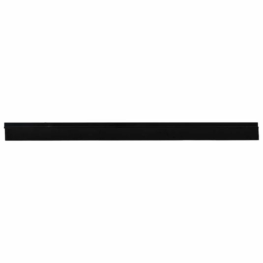 Vidaxl zelfklevende deurborstels 2 pcs zwart 100 cm aluminium legering