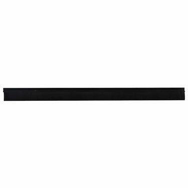 Vidaxl zelfklevende deurborstels 6 pcs zwart 100 cm aluminium legering