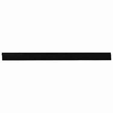 Vidaxl zelfklevende deurborstels 12 pcs zwart 100 cm