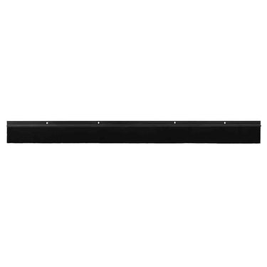 Vidaxl schroefbare deurborstelafsluitingen 2 pcs zwart 100 cm