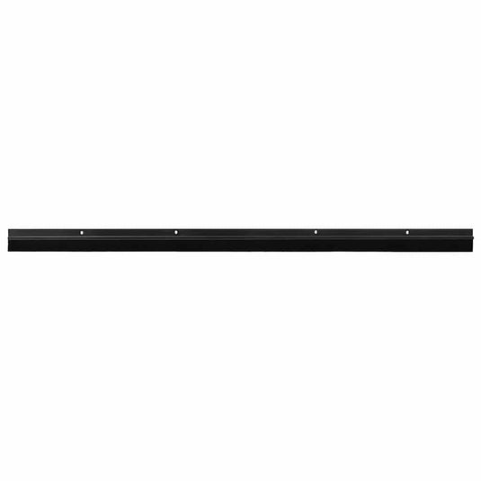 Vidaxl schroefbare deurborstelafsluitingen 6 pcs zwart 100 cm