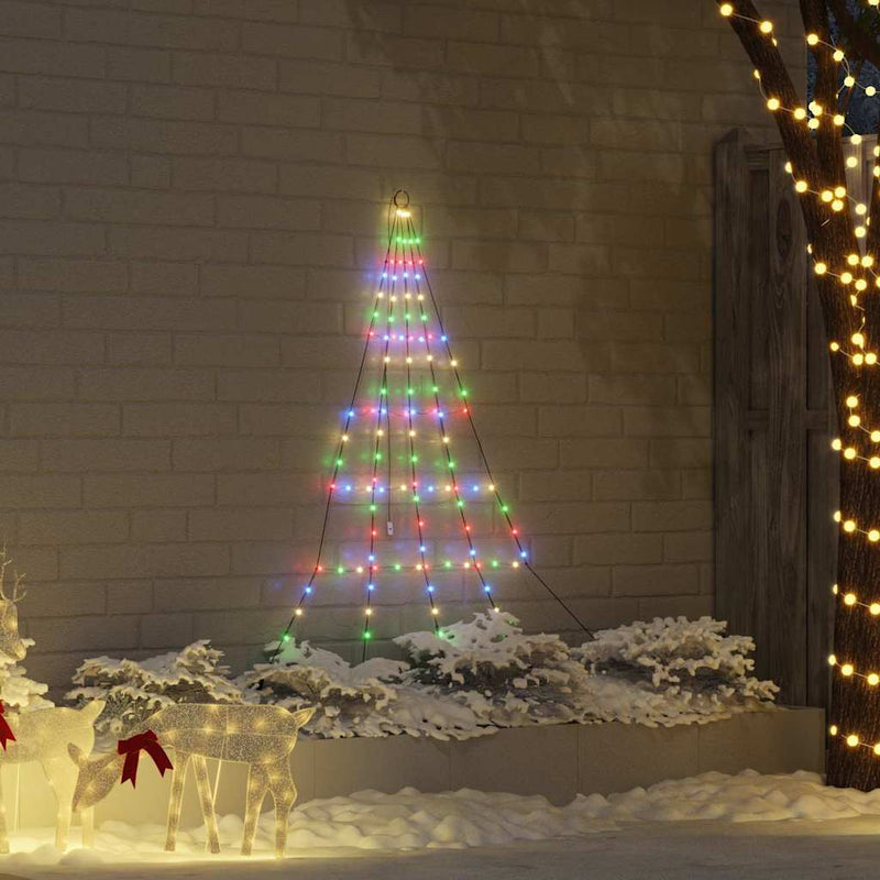 Afbeelding laden in galerijviewer, Vidaxl led kerstboom met grondspiesjes multikleur 182 cm metaal
