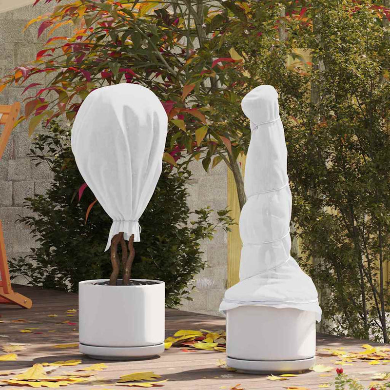 ギャラリービューアに画像をロードする, Vidaxl vorstbescherming plantvlies wit 20 x 1,6 m niet-geweven stof
