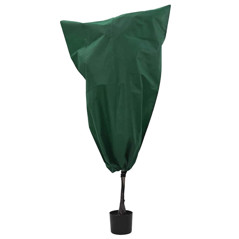 Chargez l'image dans la visionneuse de la galerie, Vidaxl vorstbescherming plantenfleece covers 10 pcs groen 0,8 x 1,2 m
