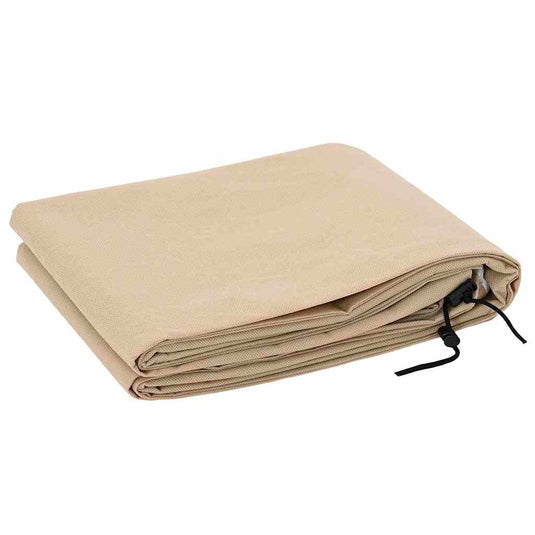 Vidaxl vorstbescherming plantenfleece covers 5 pcs beige 1,55 x 1,55 m