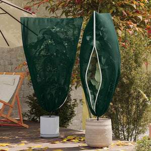 Vidaxl vorstbescherming plantenfleece covers 5 pcs groen 1,8 x 1,2 m