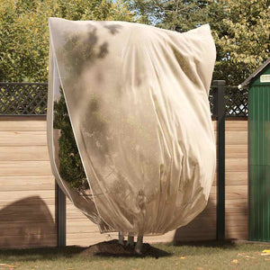 Vidaxl vorstbescherming plantenfleece covers 3 pcs beige 2,4 x 2 m