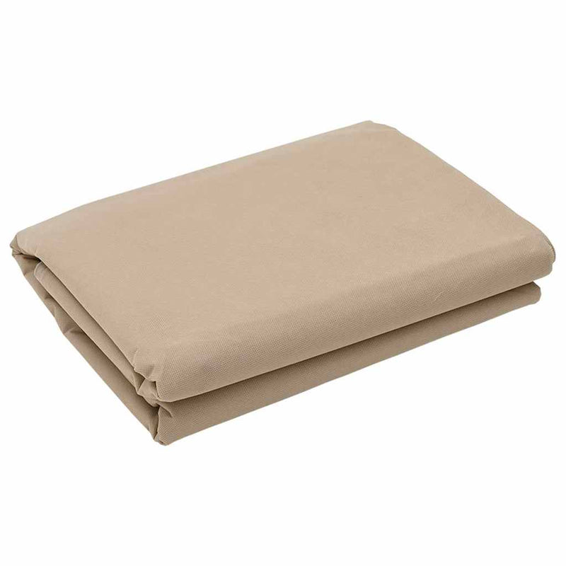 Afbeelding laden in galerijviewer, Vidaxl vorstbescherming plantenfleece covers 3 pcs beige 2,4 x 2 m
