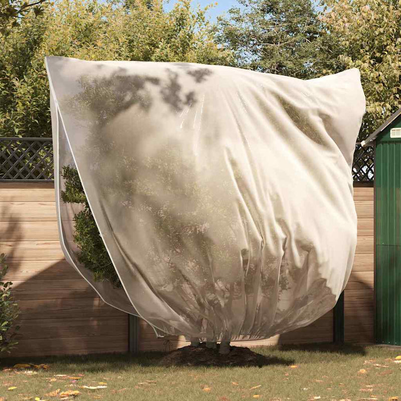 Afbeelding laden in galerijviewer, Vidaxl vorstbescherming plantenfleece covers 3 pcs beige 2 x 2,36 m
