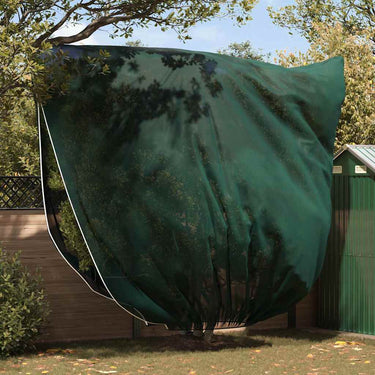 Vidaxl vorstbescherming plantenfleece covers 3 pcs groen 3,5 x 3,93 m