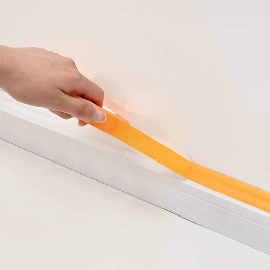 Vidaxl verf maskertapes 24 pcs geel 25mm x 50m papier
