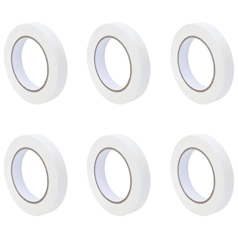 ギャラリービューアに画像をロードする, Vidaxl verf maskertapes 6 pcs wit 19mm x 50m papier
