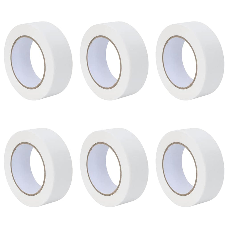 ギャラリービューアに画像をロードする, Vidaxl verf maskertapes 6 pcs wit 38mm x 50m papier
